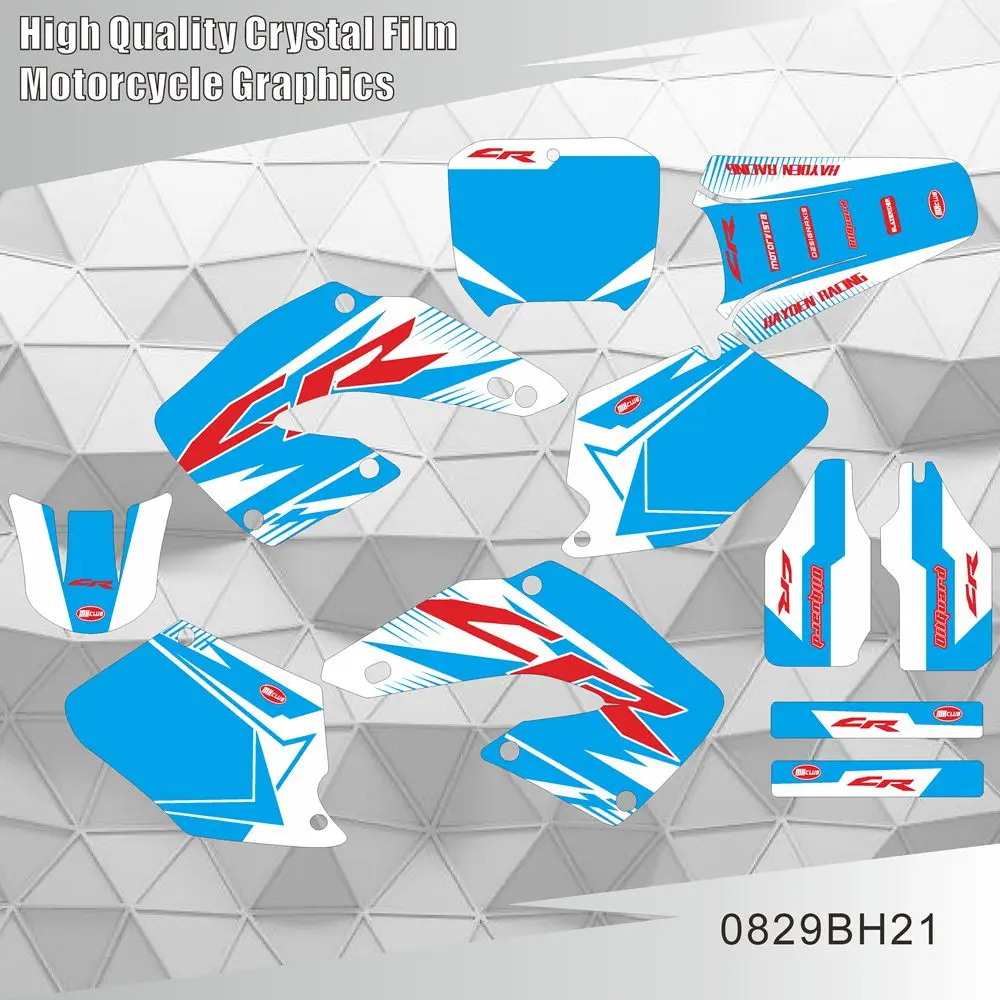 Наклейки графические для HONDA CR 125 250 CR125 CR250 2000 2001