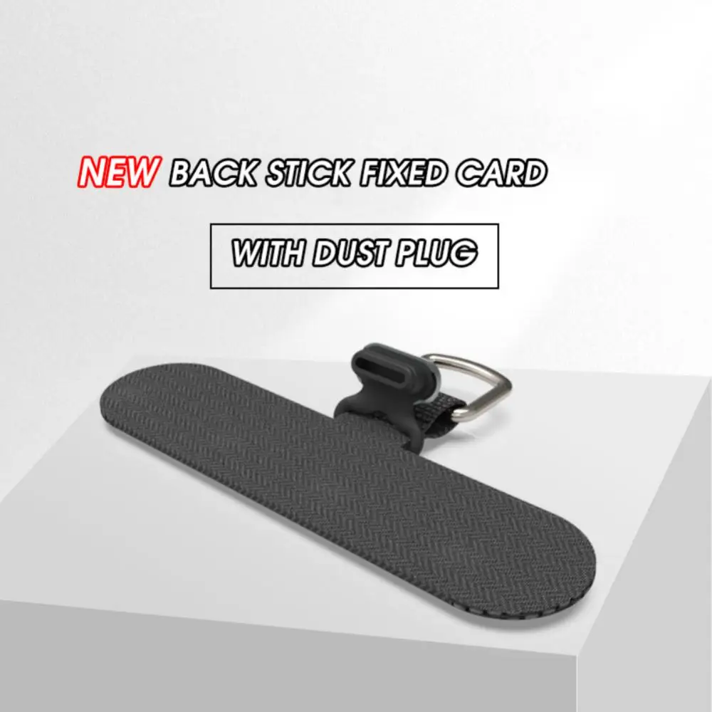 

Phone Lanyard Patch Micro Usb Charging Port Soft Universal Metal Dust Plug Headset Stopper Earphone Port Anti Lost Earphone Jack