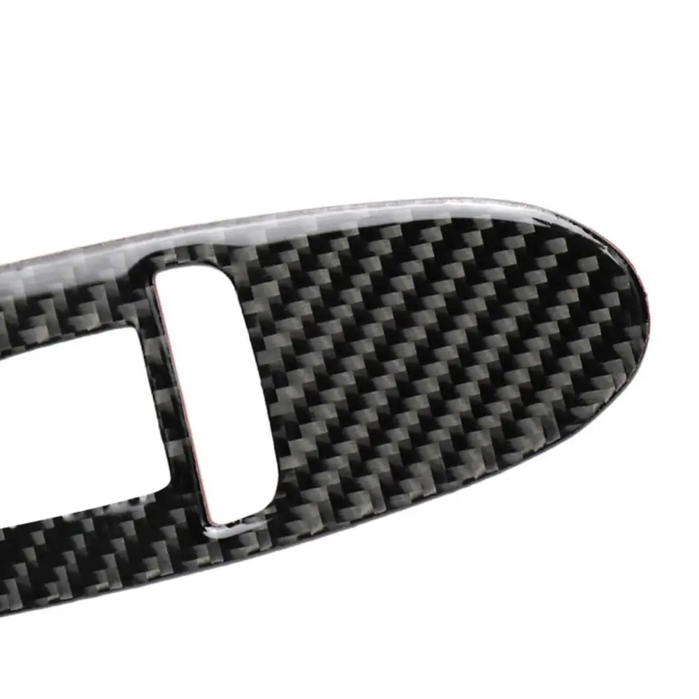 

Наклейки из углеродного волокна, отделка интерьера, аксессуары 4 шт./компл. для Infiniti Q50, крышка панели переключателя стеклоподъемника автомо...