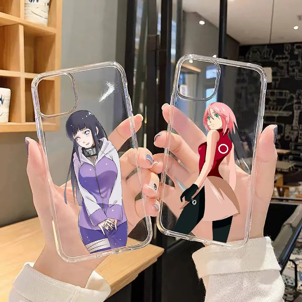 

NARUTO Anime Phone Case Transparent For Xiaomi Redmi Note 7 7A 8 8T 9 9A 9S 10 K30 Pro Ultra transparent tpu shell trend coque