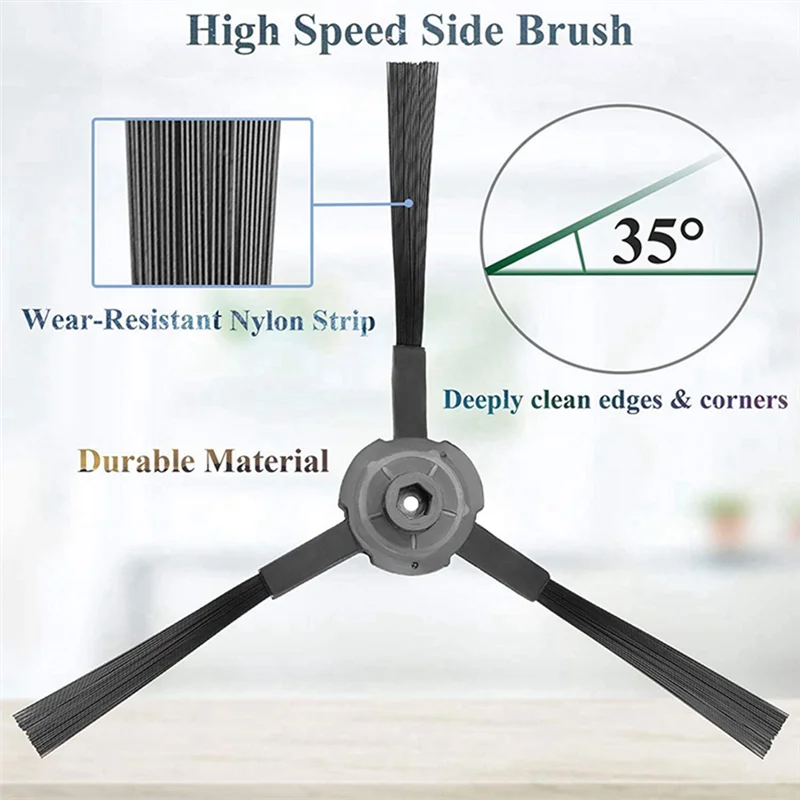 8 шт. боковые щетки для Ilife A6 A8 620 X623 запасные части робота-пылесоса аксессуары