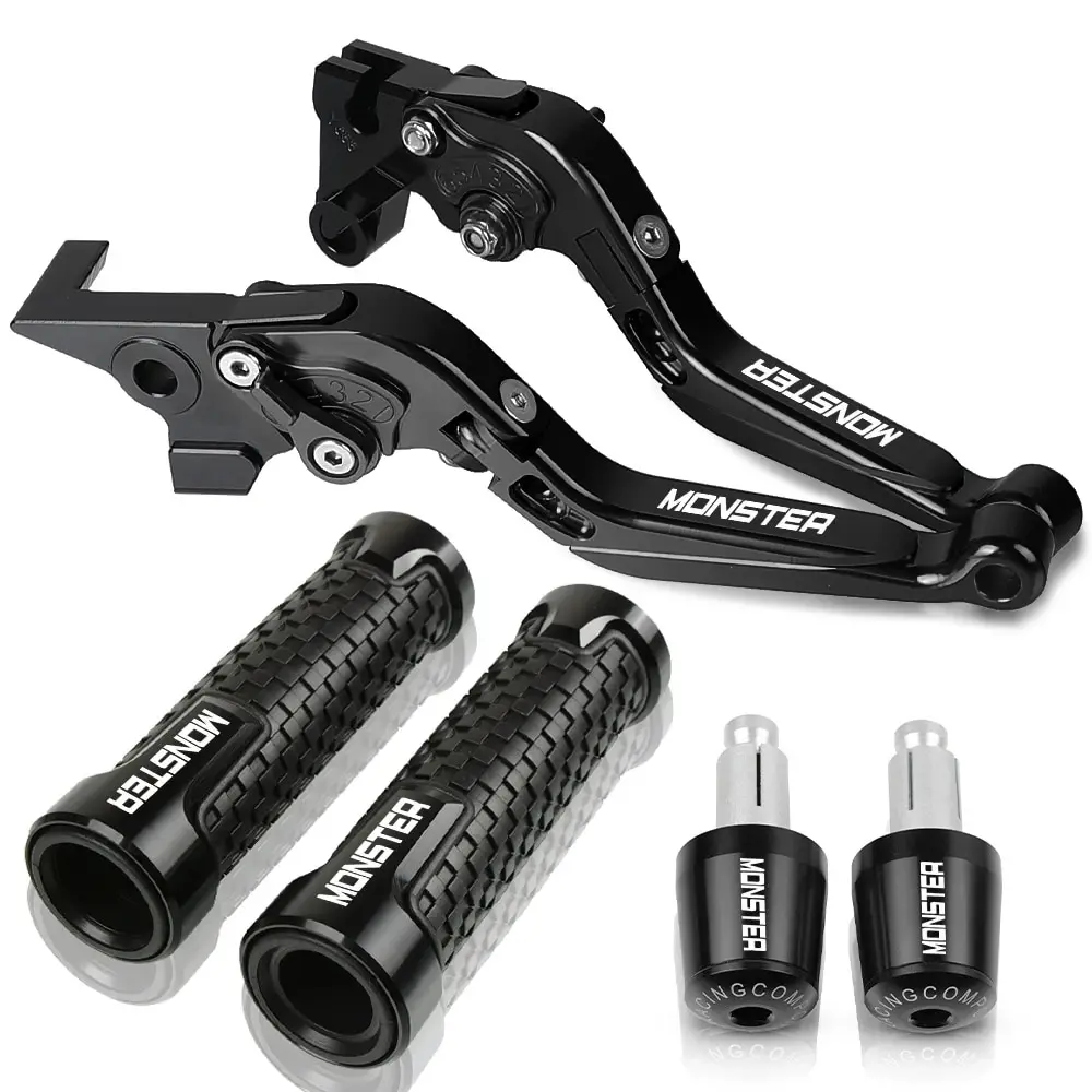 

Для DUCADI Monster1000Dark 1000 Monster Dark 2003 2004 2005 2006 Регулируемые рычаги тормозного сцепления и ручки 22 мм