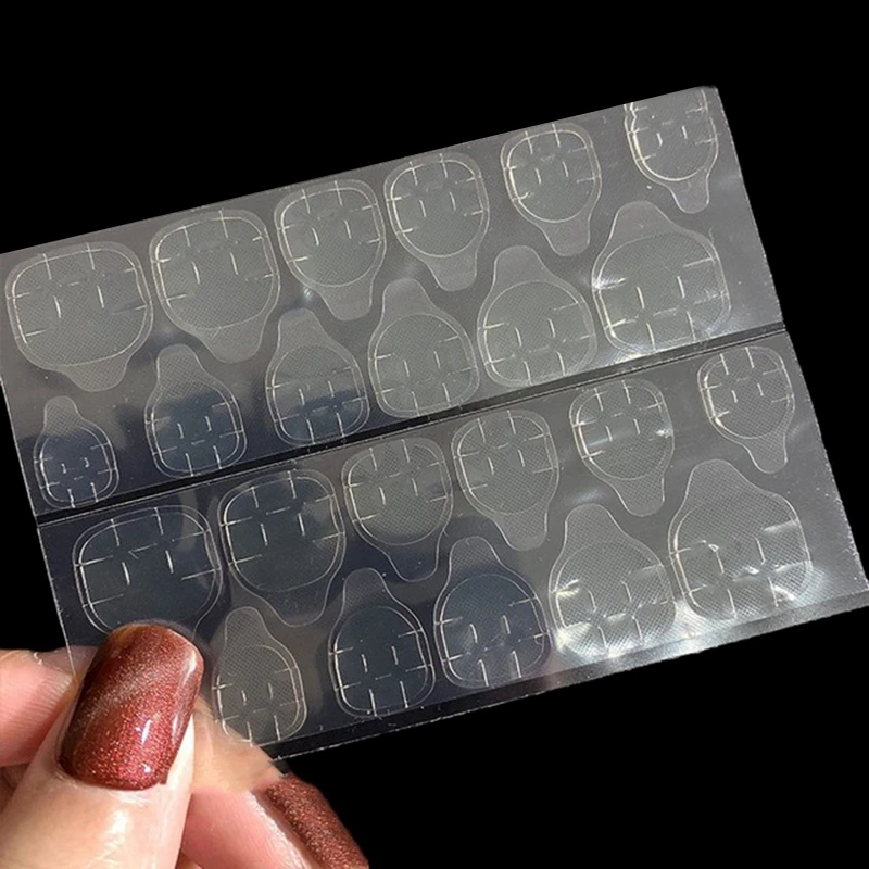 

Двусторонние клейкие вкладки для ногтей, наклейки для ногтей, накладные ногти, желейные гелевые клейкие вкладки, клей для ногтей, клей для н...