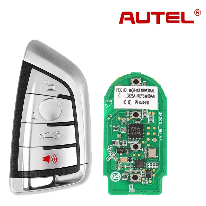 

AUTEL IKEYBW004AL/IKEYBW003AL Пульт Дистанционного Управления С Умным Ключом Для BMW 3/4 Кнопки Дистанционного Управления