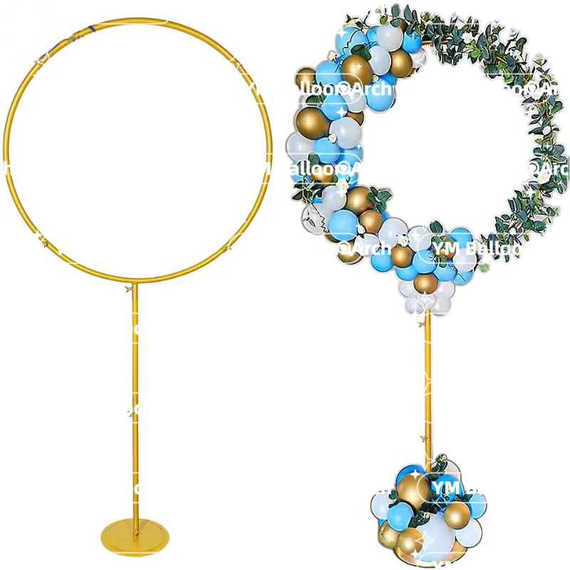 Кованое железное кольцо с воздушным шаром свадебные реквизиты столешница аркой