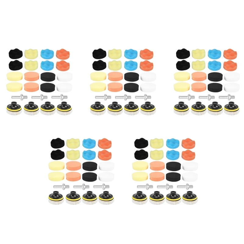 

125 шт./упаковка, набор 3-дюймовых полировальных колодок