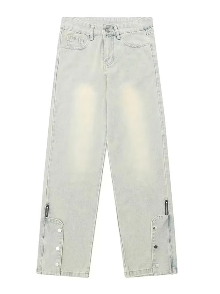 Retro Pants Men's Baggy Jeans Street Clothing and Casual Fashion Long Pants Popular Design Men's Clothing Mens Pants Denim