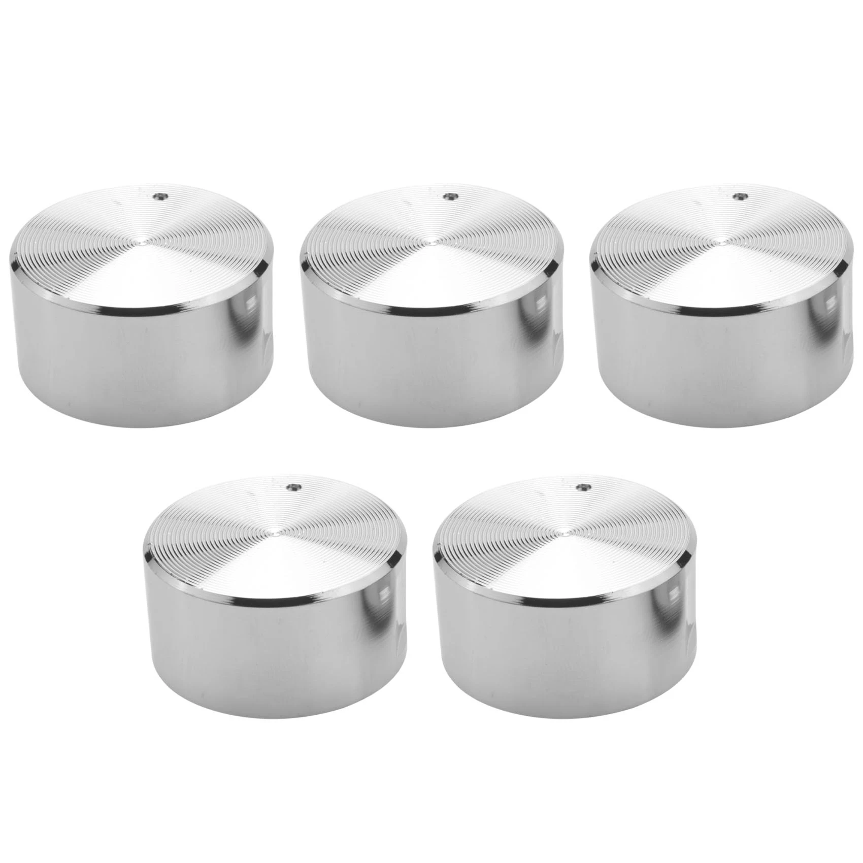 

5Pcs Metal Gas Stove Knobs 6mm Cooker Control Range Oven Knob Burner Knob Gas Hob Switch Kitchen Replacement Accessories