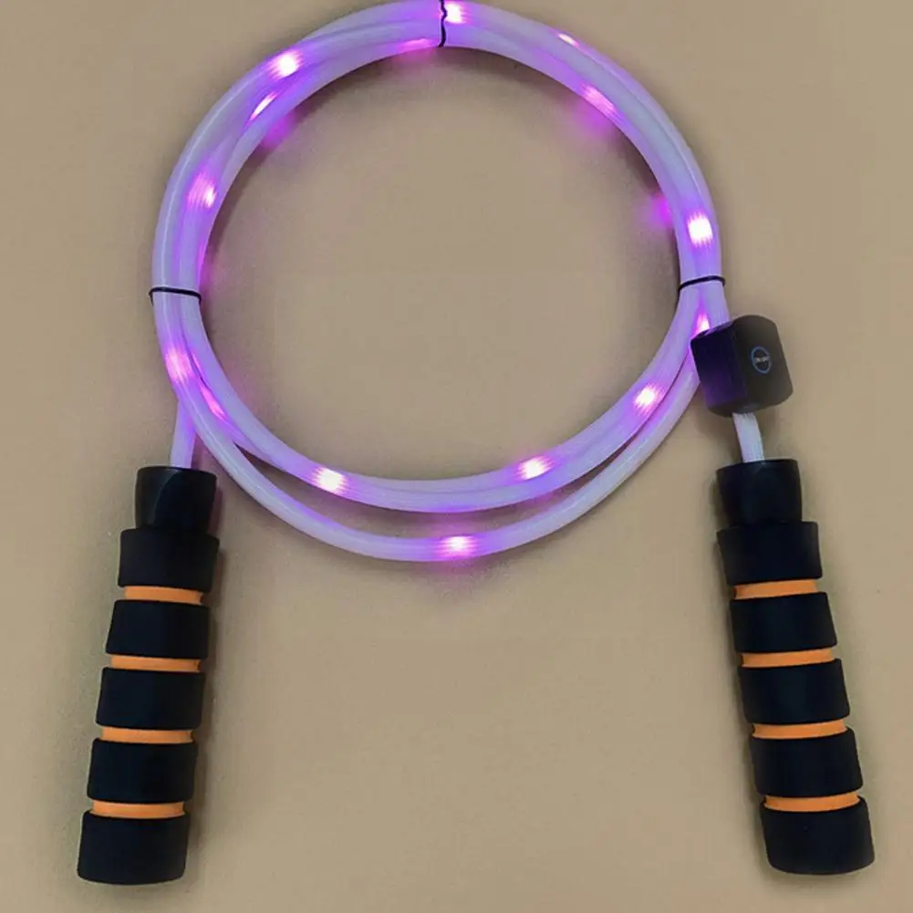 

Colorful Flash Skipping Rope Night Outdoor Sports For Slimming 2.4m Women And Men Keep In Good Shape Fancy Skipping Rop E4a1