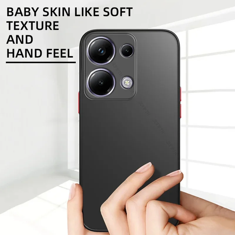 Противоударные матовые чехлы для Xiaomi Poco C65 Little C61 X6 F5 X5 M6 Pro 4G F3 телефонов мягкий