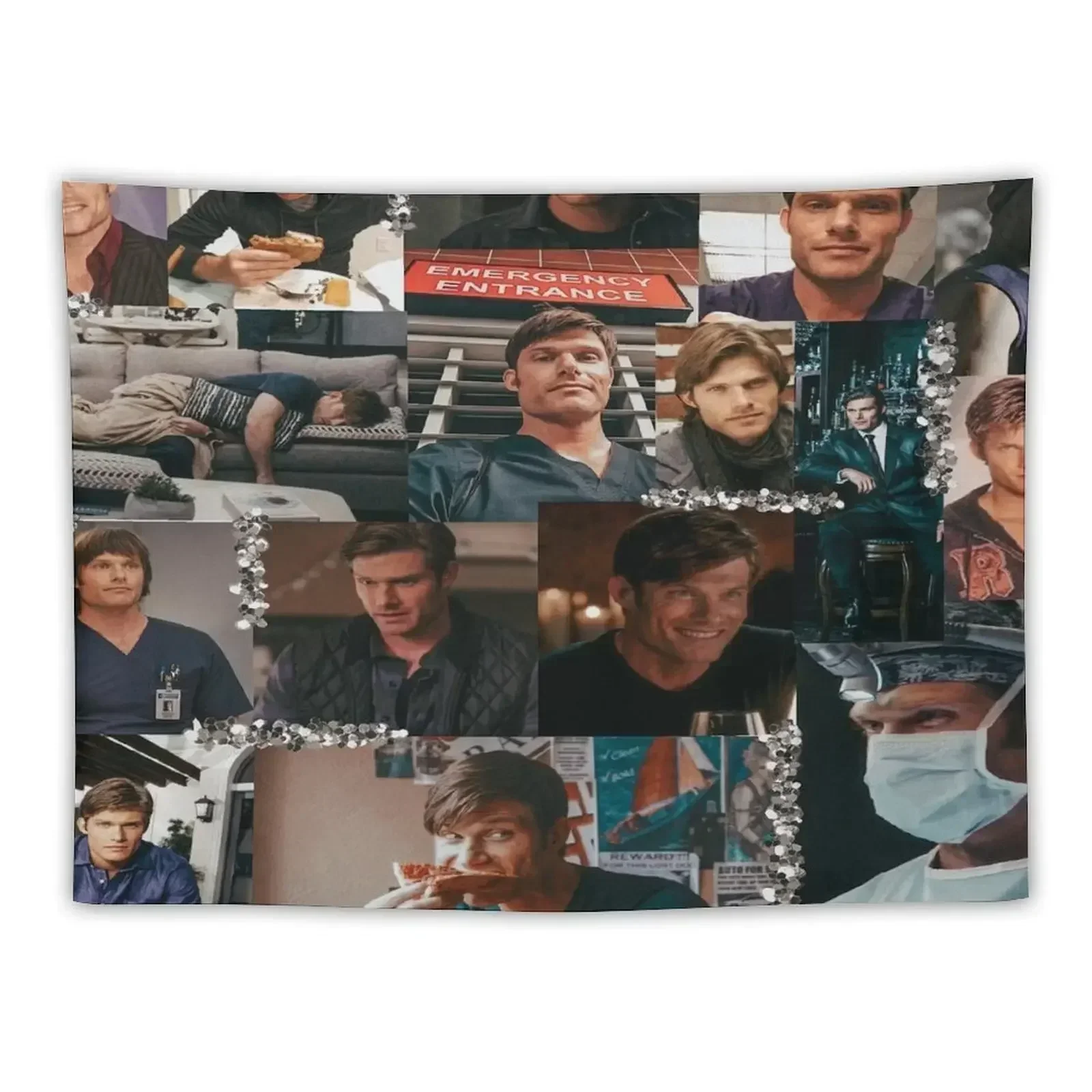 Коллаж Atticus Lincoln :) Гобелен Ковер Стена Аниме Декор Украшение Для Спальни