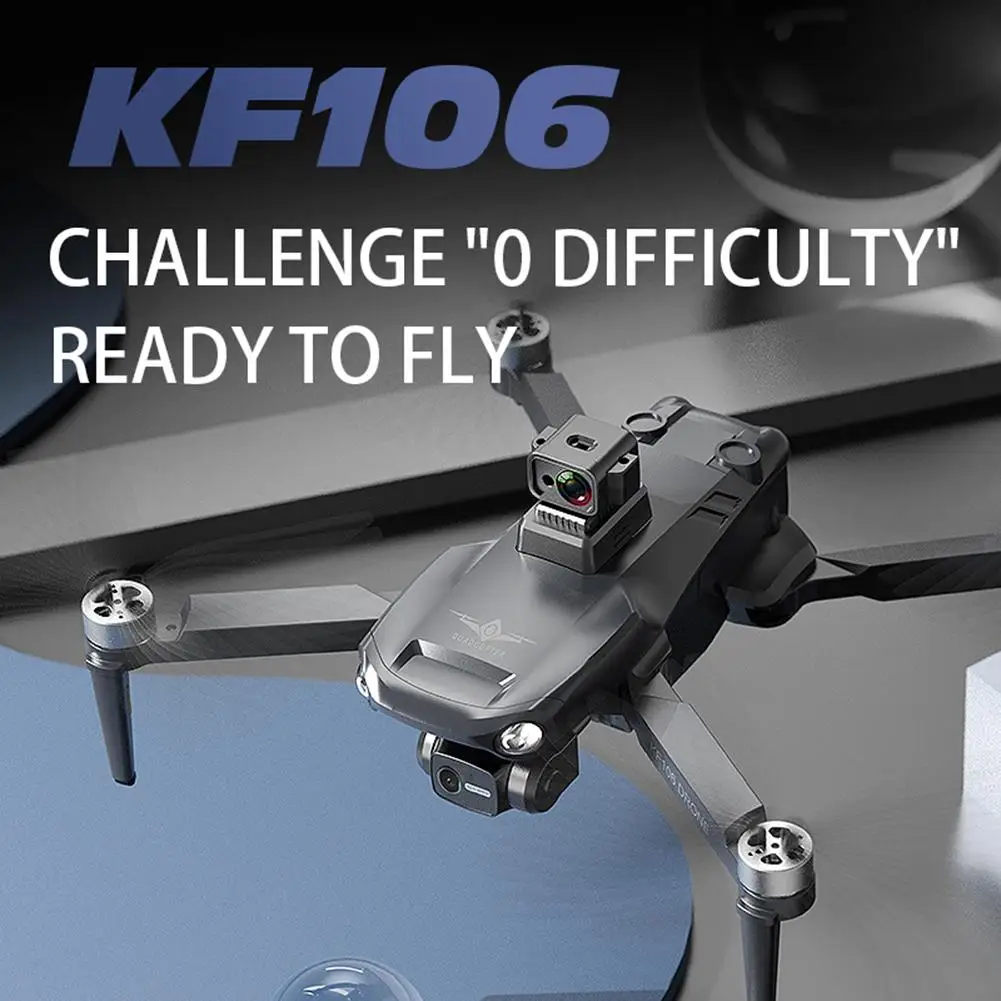 

KF106 Max Professional Drone With Hd Camera 360 Obstacle Avoidance 3-axis Gimbal 5g Wifi Gps Brushless Quadcopter Rc Drone