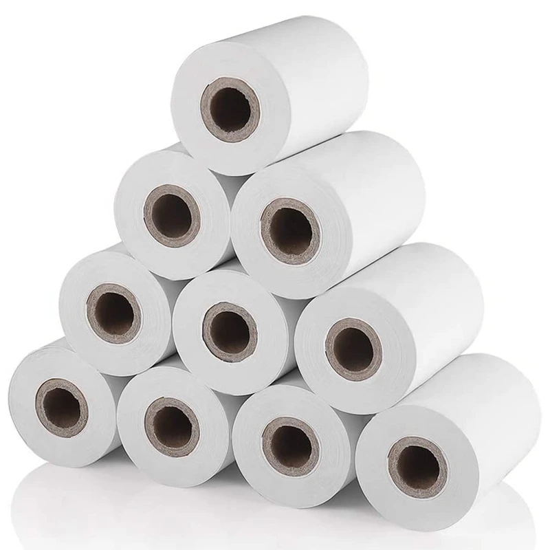 

10 Pcs Thermal Paper, For Mobile 58Mm 30Mm Mini Thermal Printer Cash Register POS Receipt Paper Roll