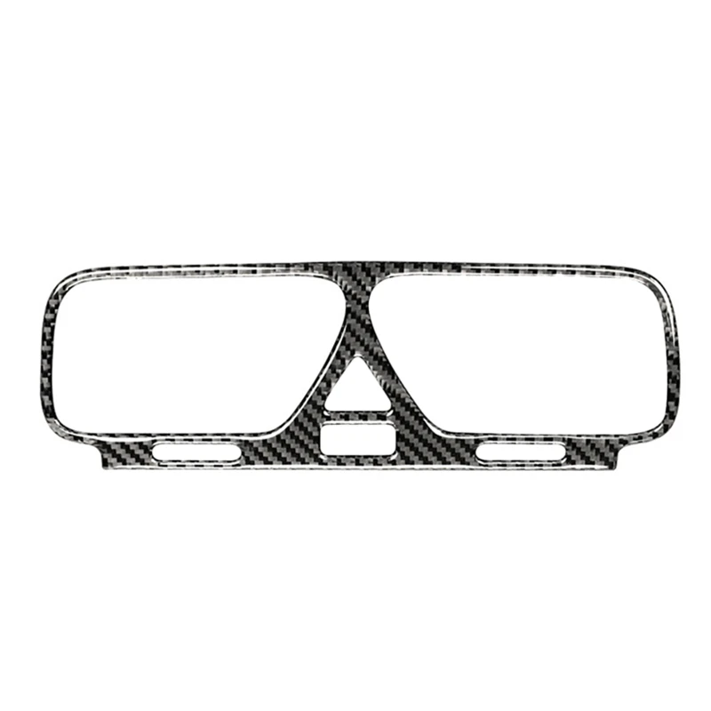 

Carbon Fiber Interior Modification Central Control Car Air Outlet Vents Sticker Decorative Frame for Scirocco