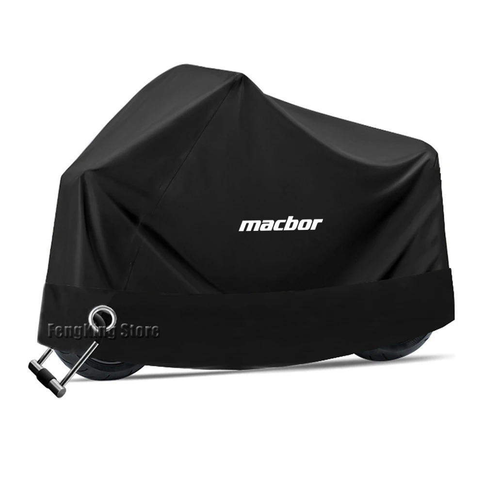 

FOR Macbor Montana XR5 New Motorcycle Cover Rainproof Cover Waterproof Dustproof UV Protective Cover Indoor and Outdoor