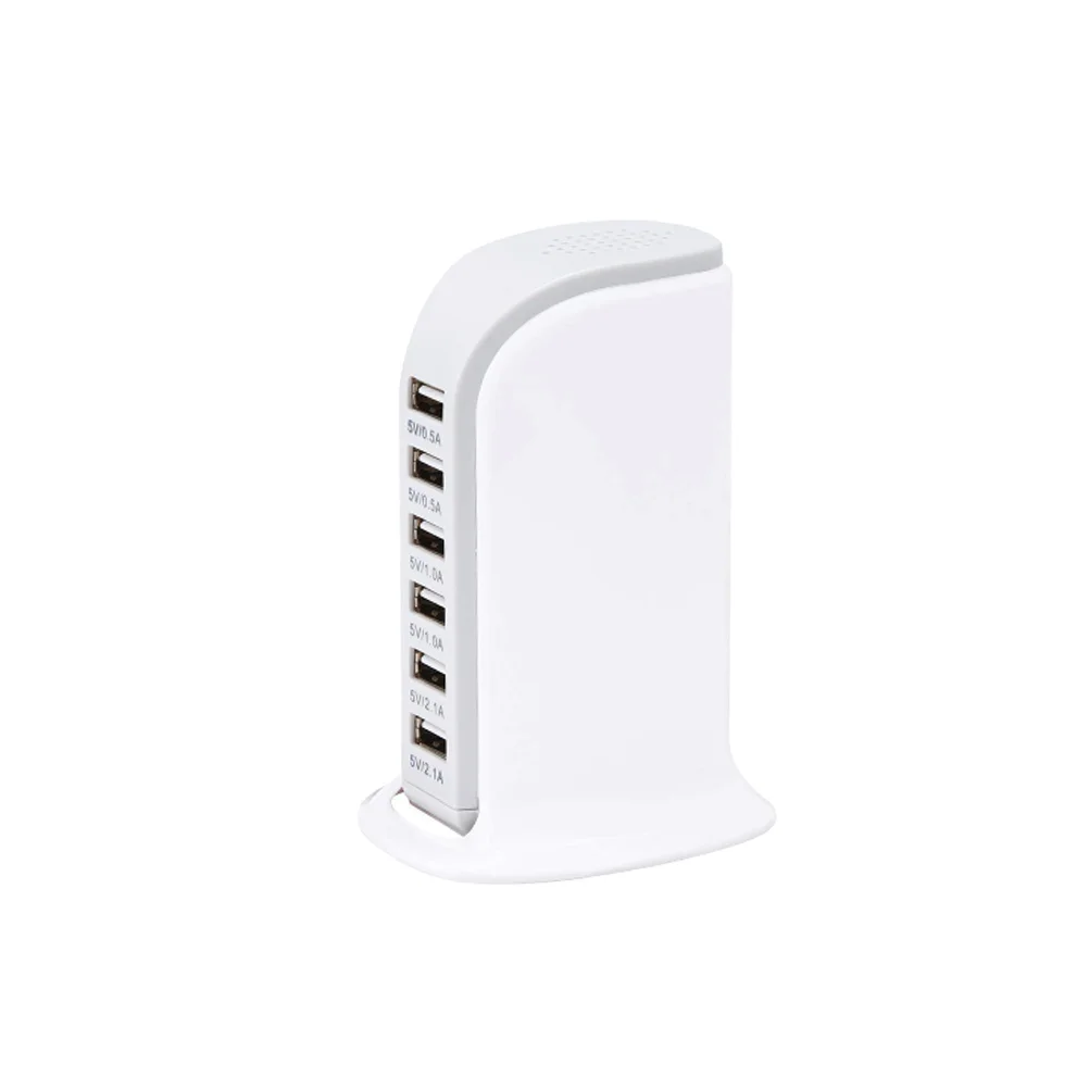 

1 PC USB Charger Sturdy Prime Durable Charging Station Travel Hub for Charging Phone