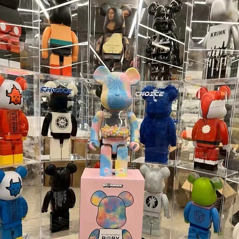 

Фигурка Игрушки BearBrick 400%, 28 см, модель куклы, аниме фигурка Kawaii BE @ RBRICK, экшн-фигурка, искусственная детская игрушка, украшение для дома, подарок