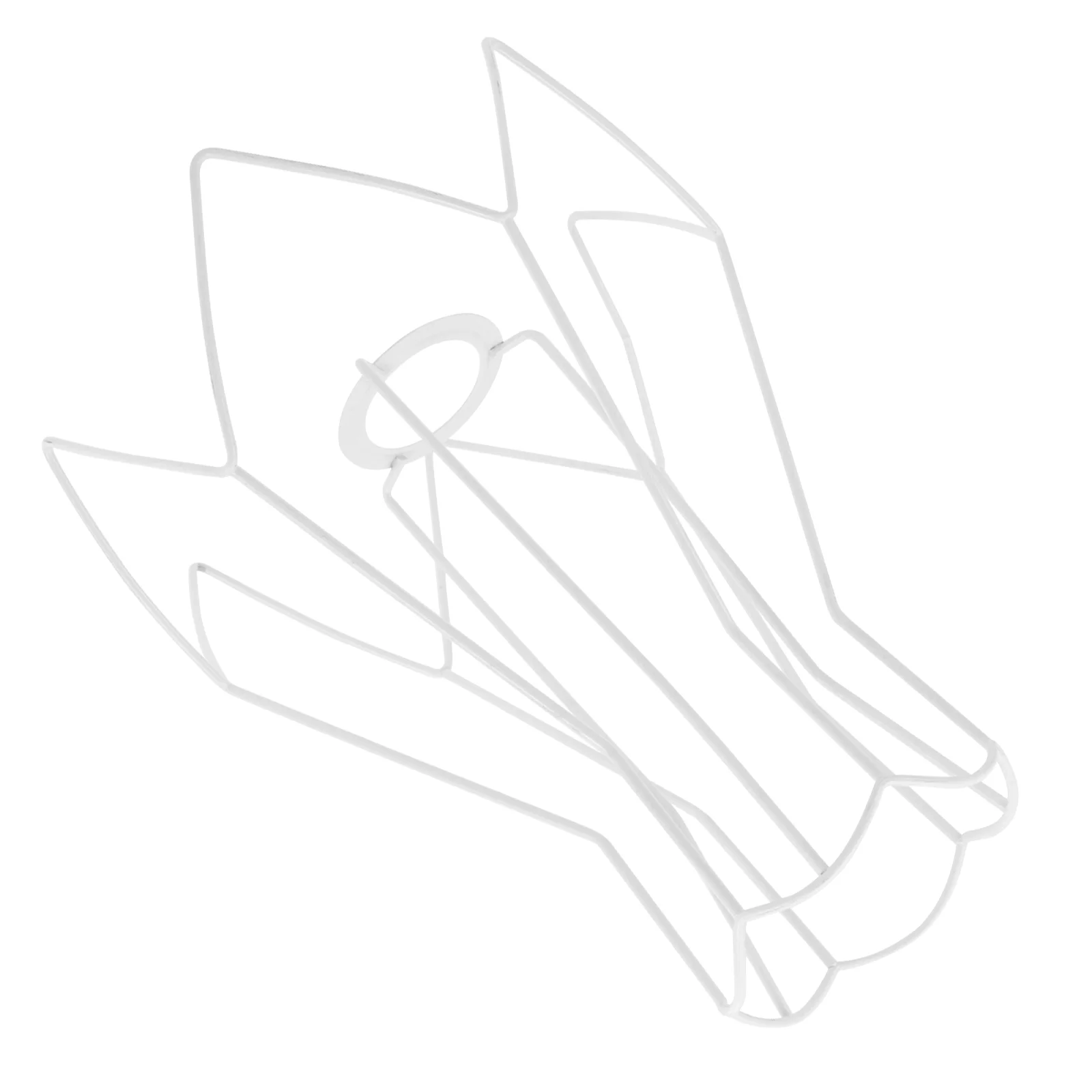 

Light Stand Lamp Shade Ring Holder Vintage Frame Pendant Fitting Lamps For DIY Wrought Iron Metal Brackets