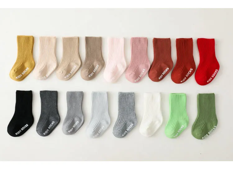

30pair/lot Princess Girl Socks Spring Autumn Winter Kid Girl knee high Baby Girls Socks Newborn Infant Baby Non-slip Floor Socks