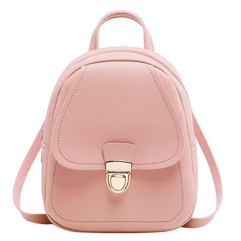 

Bags Style Female Korean Multi-function Girls Back Shoulder Small Bagpack Backpack Pack School 2022 Pack Bag Hand Women Mini