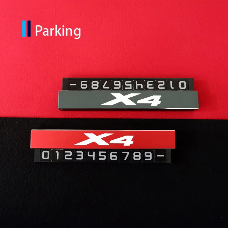 

Car-Styling Parking Card For Bmw X4 Car Temporary Card Plate For BMW E46 E87 E90 E92 F10 F30 F20 F01 F02 X1 X2 X3 X4 X5 X6 X7