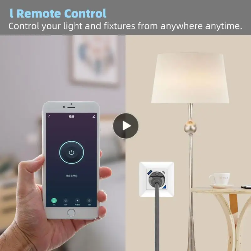 

Розетка настенная с голосовым управлением, Usb Тип C/usb, 16 А