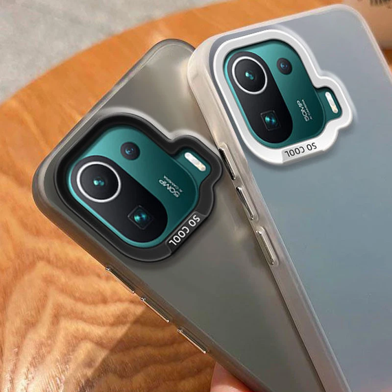 Фото Чехол для Xiaomi Mi 11 Pro, чехол для телефона Xiaomi 11 Pro, чехол для Xiaomi 11 M2102K1AC M2011K2G, Роскошный Матовый металлический чехол №2