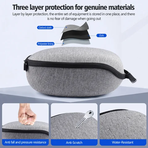 Дизайнерский чехол HUADAI, совместимый с Meta Quest 3S/Quest 3/Quest 2