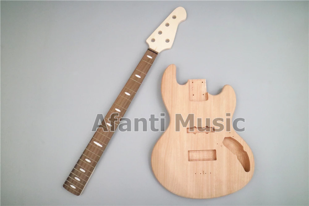 Комплект для гитары Afanti необработанная полуобработанная часть шейный 5-струнный