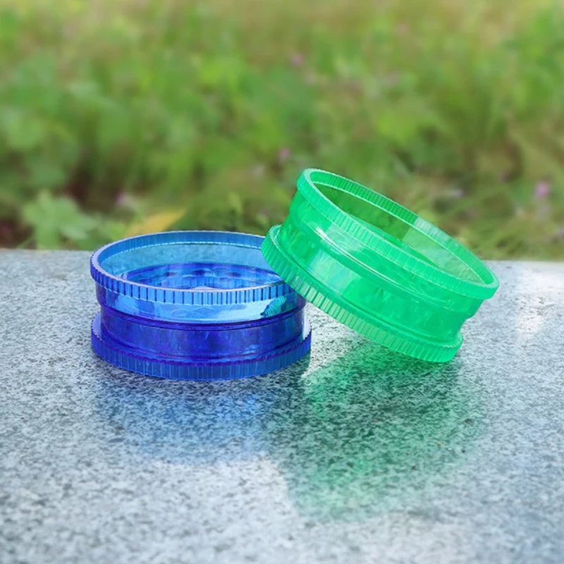 Прозрачная пластиковая двухслойная дым Острый зуб Smasher акриловая шлифовальная