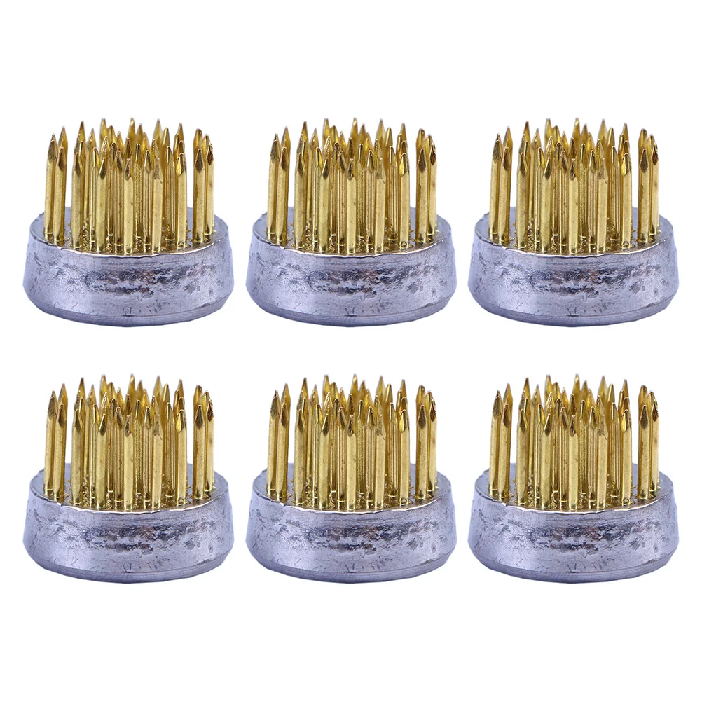 

6pcs Flower Base Floral Arrangement Pin Holder