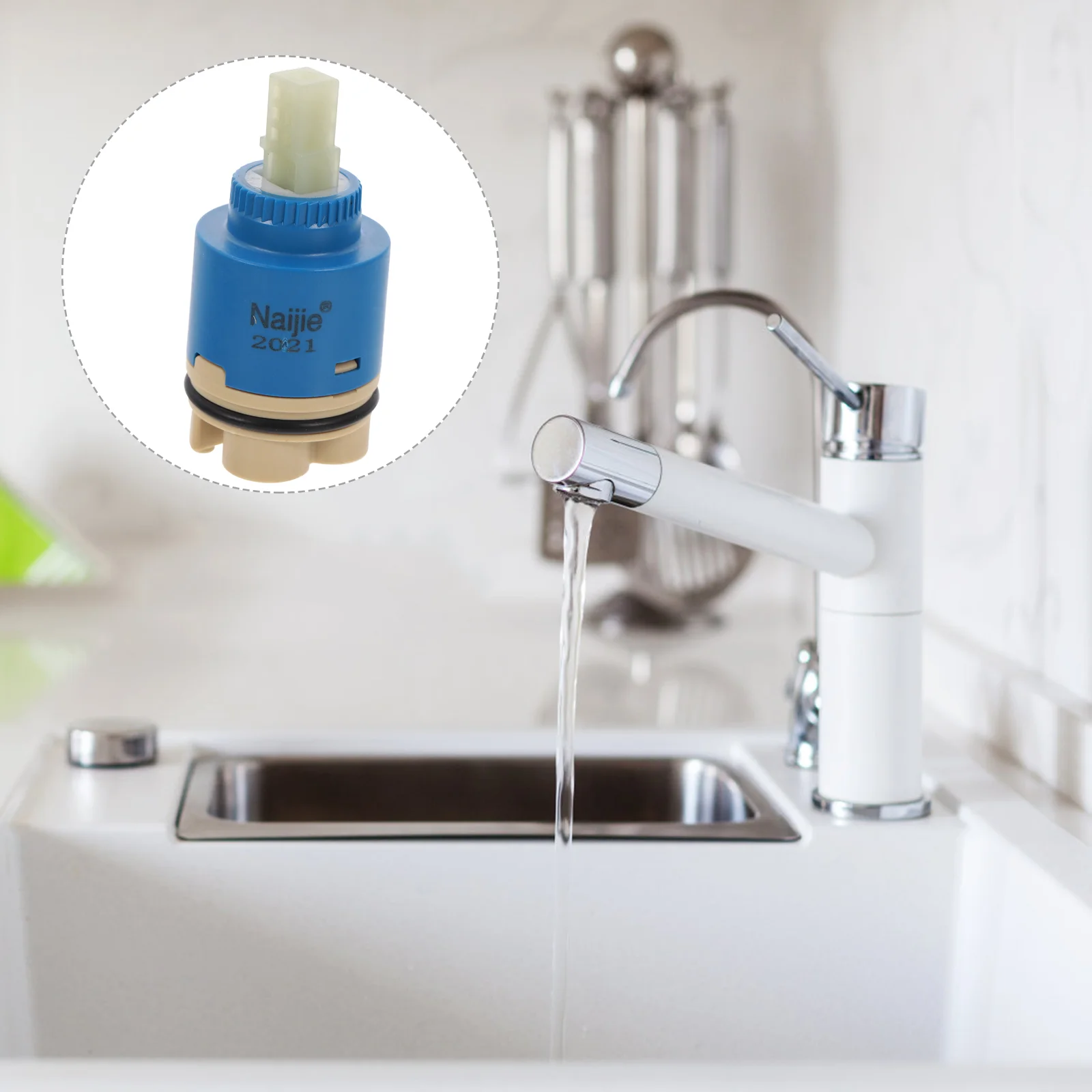 

Cartridge Shower Replacementcore Stem Tap Ceramic Mixer Disc Water Pressure Balancing Parts Bathroom Kitchen Accessories Repair