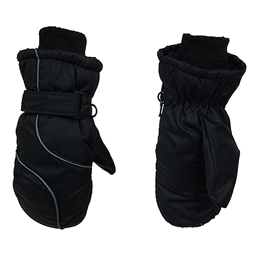 

1 Pair Children Ski Mittens for Girls Boys Warm Winter Gloves Outdoor Waterproof Gloves