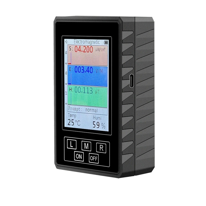 

Детектор электромагнитного излучения BR-9A XR2 Pro, измеритель EMF, прибор для тестирования окружающей среды BR 9A