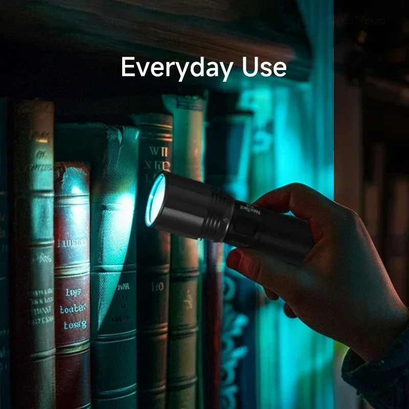 Перезаряжаемый фонарик Xiaomi NexTool T10 2600 мАч 2000 лм 220 м 7 режимов IPX7 водонепроницаемый