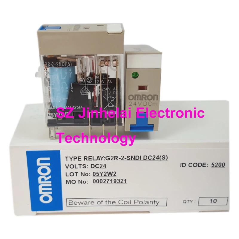 1pcs New and Original Omron G2R-1-SNI G2R-2-SNI G2R-1-SNDI G2R-2-SNDI DC24(S) Micro Voltage Power Relay