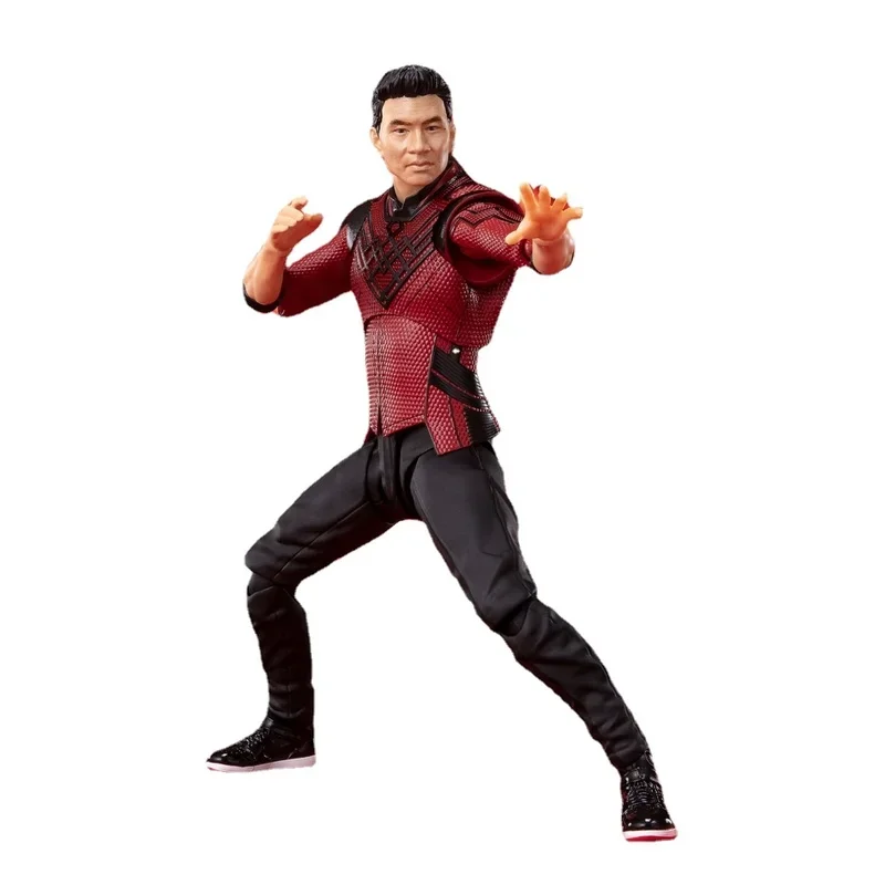 Фигурка Марвел Bandai Шан-Чи и легенда о десяти кольцах мастер кунг-фу аниме