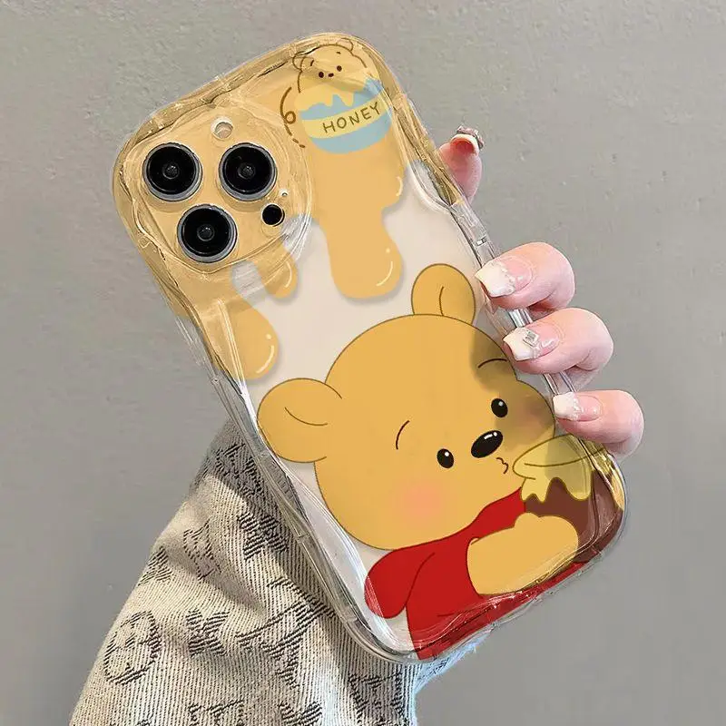 Чехол с изображением Disney Винни-Пуха для Redmi Note 13 Pro 12 4G Plus 12S 11S 10S 11 10 8 9 Max 13C 12C 9C A1