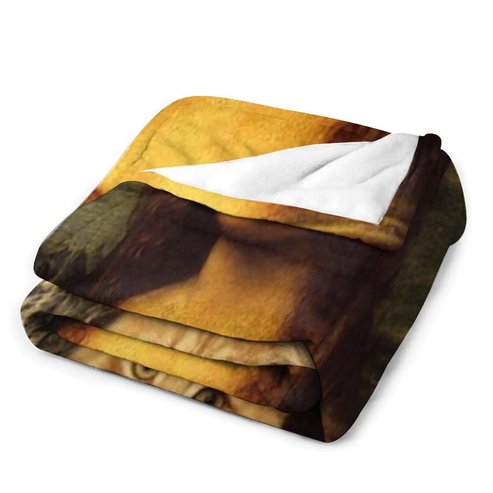 Покрывало с кошкой Мона Лиза покрытое кошачьей шерстью (кошкой) покрывало для