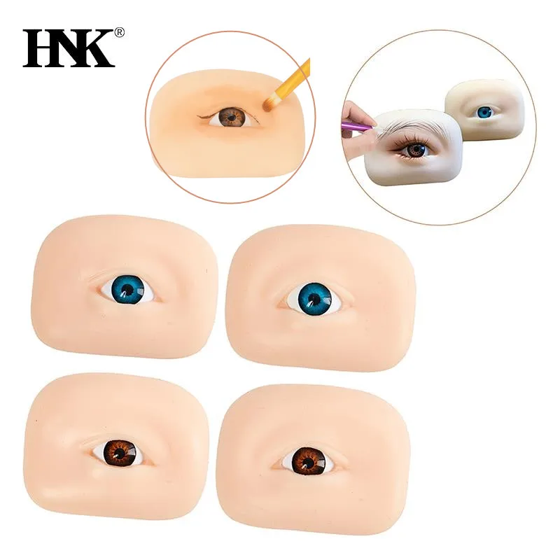 

5D Eyebrow Tattoo Practice Skin Eye Makeup Training Skin Silicone Practice Pad For Makeup Beauty Academy