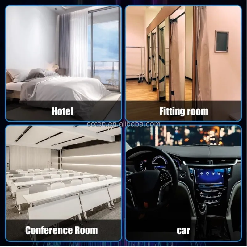 WT10 Детектор шпионских ошибок RF-детектор Встроенная аккумуляторная батарея Wi-Fi GSM