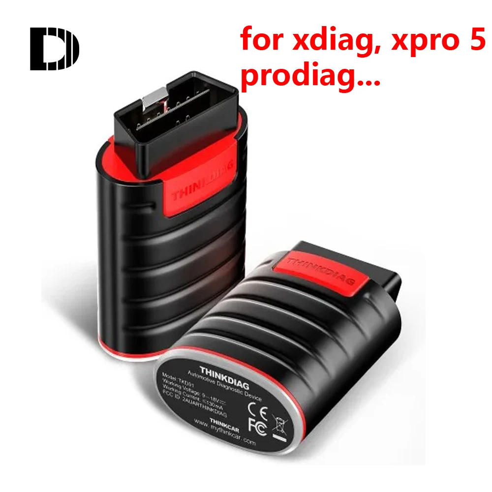 Фото Thinkcar Thinkdiag Old для Xdiag/Xpro 5/Prodiag/DZ EOBD2/OBD2 считыватель кодов Bluetooth сканер автомобильный диагностический инструмент №1