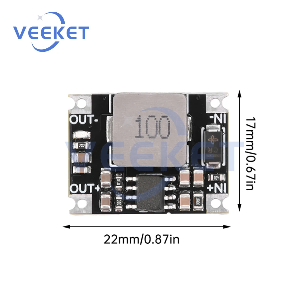 DC-DC Step Down модуль питания Buck DC 5 V-36V вход до 3 V 5V 12V Выход 3A 8W Конвертер плата высокой