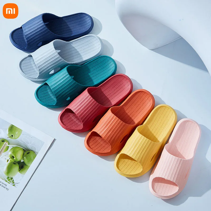 

Xiaomi Slippers Women's Home Summer Couple Hotel Bathroom Bath Soft Bottom Men's Sandals and Slippers Indoor and Outdoor Wear