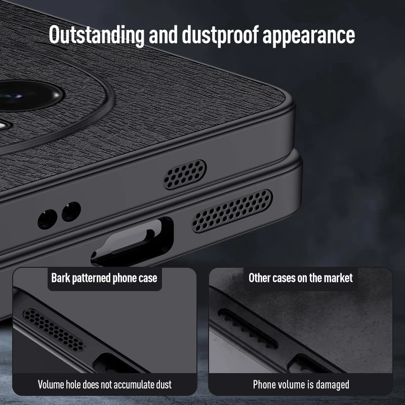 Чехол для Huawei Honor Magic7 Pro 5G кожаный силиконовый защитный чехол с рисунком дерева