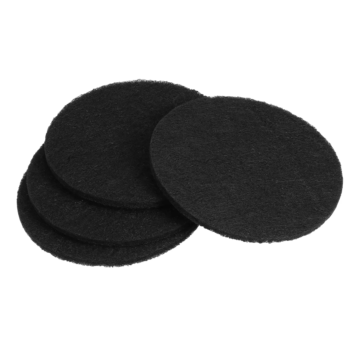 

4pcs Round Shape Carbon Filters Cat Litter Boxes Filters Litter Pans Replacement Filters for Cat Litter Boxes Odor Control