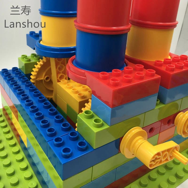 Большой конструктор Whack-a-родинка креативная игра гонка пробежки трубопроводов