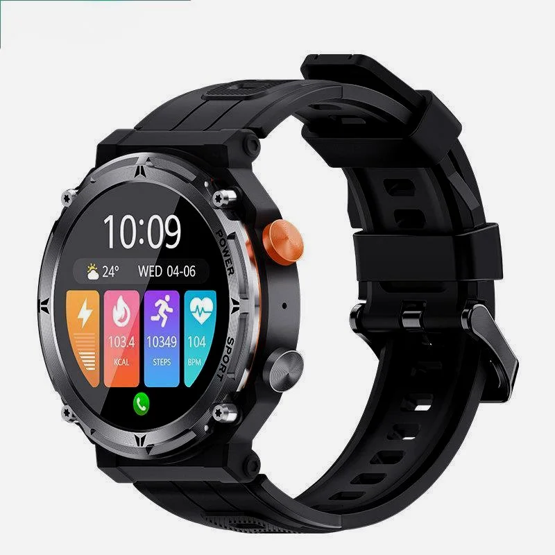 

100 Sports Modes Man Watch Men Smartwatch HD Screen Women Waterproof Wrist Outdoor Fitness Tracker Health Monitoring 2023 New