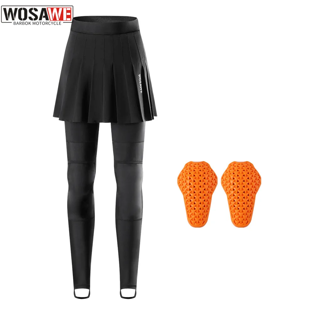 Мотоциклетные брюки WOSAWE летние дышащие штаны для езды на мотоцикле мягкая