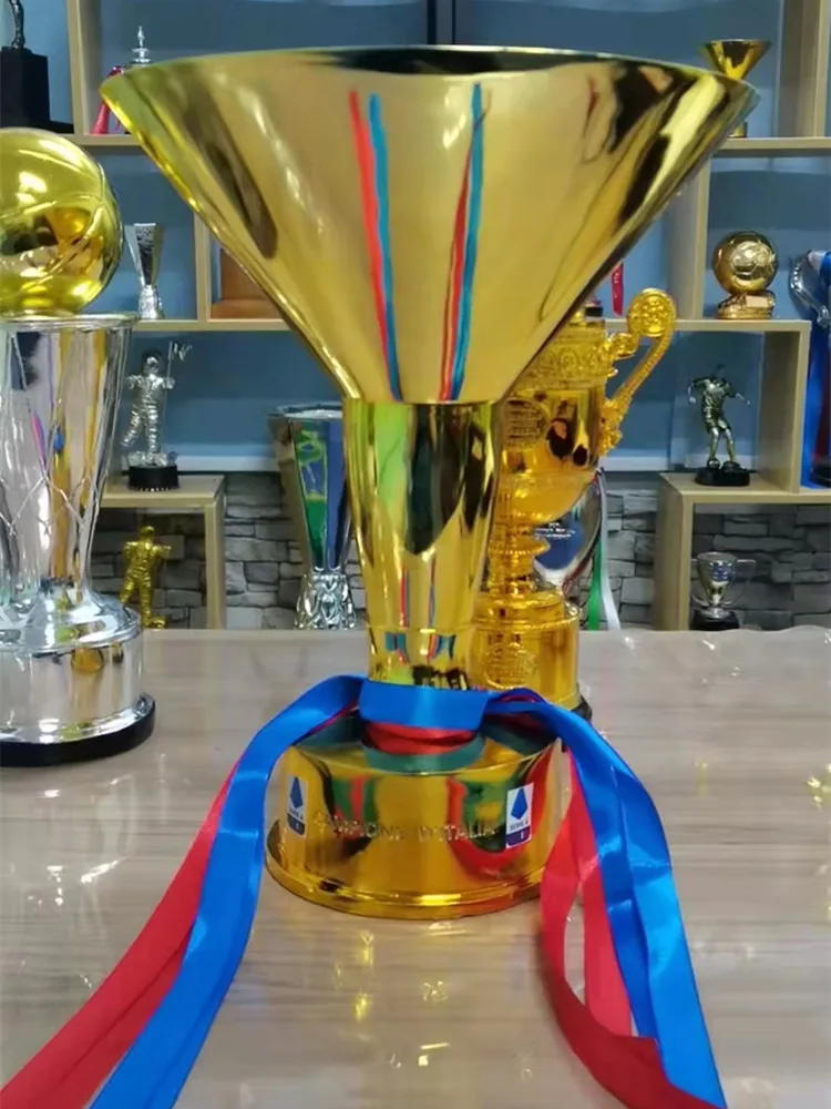 

Serie A Trophy Replica Fans Supplies Souvenirs Crafts Decorations Sports Resin Collection Gift The Serie Cup Football Trophy